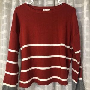 Poof Apparel Cropped Sweater